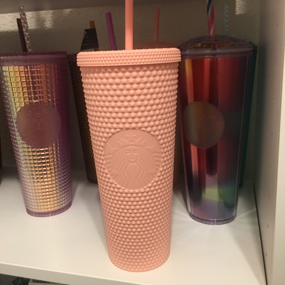 Matte pink tumbler